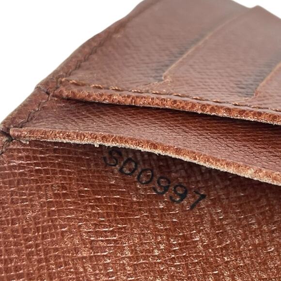 Authentic Louis Vuitton Monogram French Kiss Lock Coin Purse Wallet - Picture 14 of 14